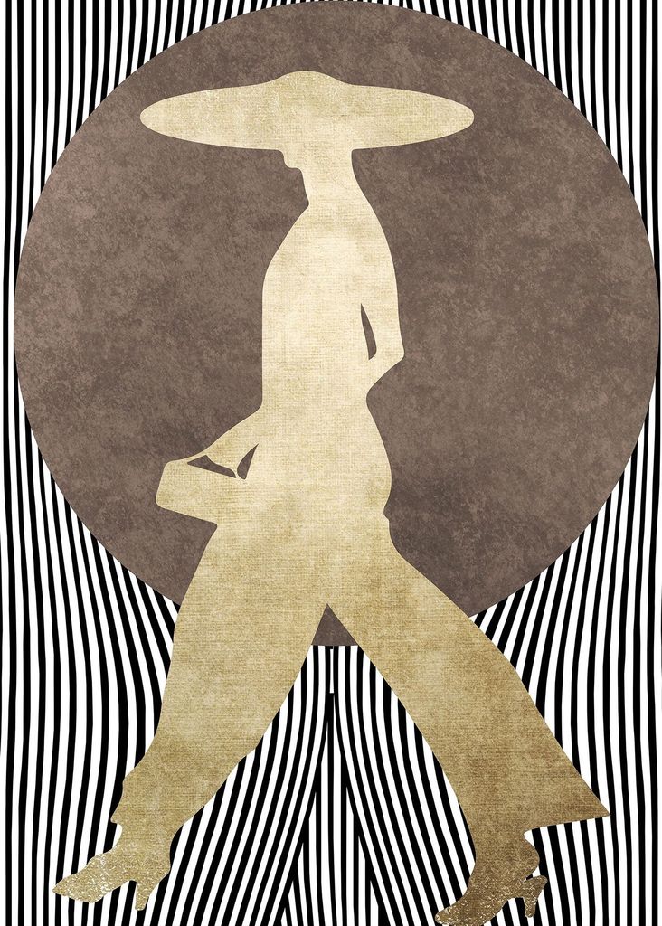 Tadessi Fototapete | Modern | 2.00 m x 2.80 m | Schwarz | Weiß | Wandbild | Digitaldruck