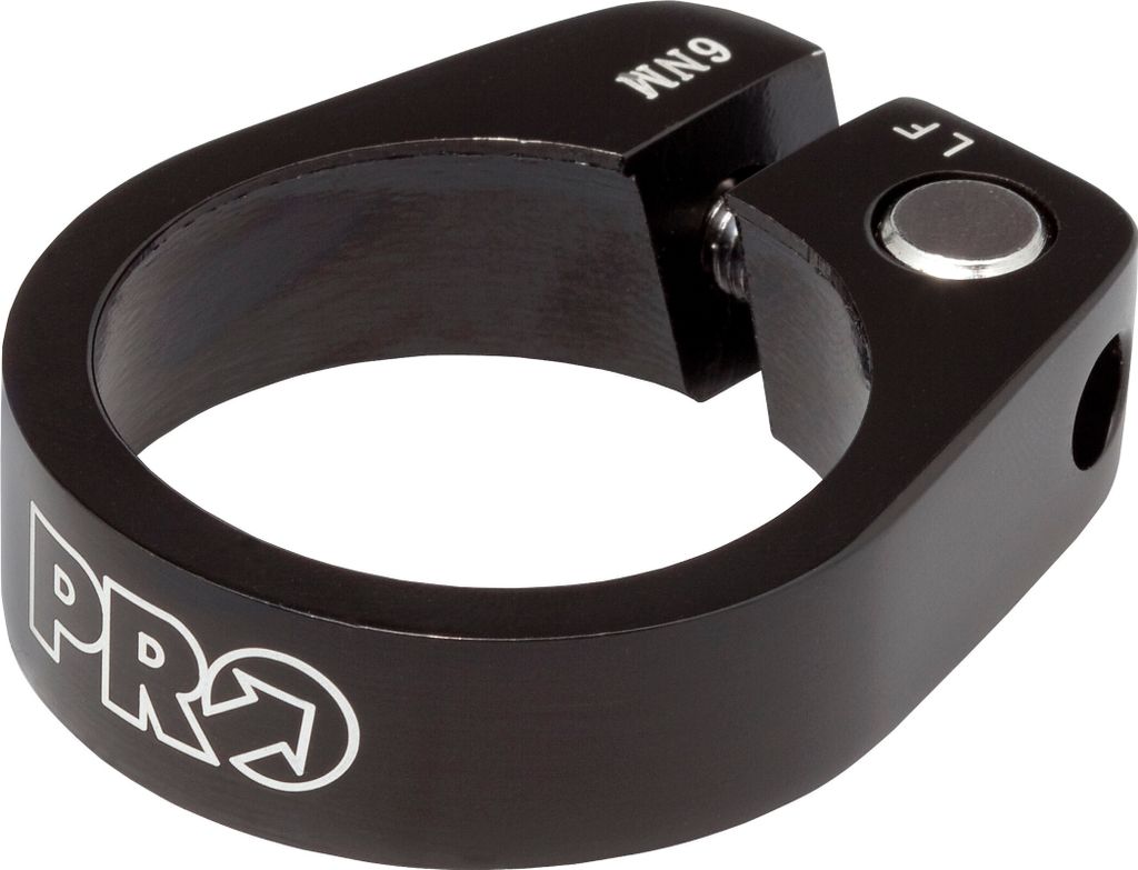 PRO Sattelstützenklemmschelle 31,8 mm schwarz