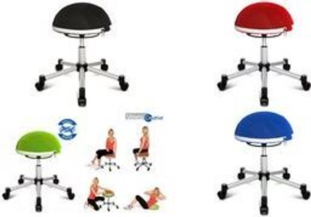Topstar Fitness Hocker "Sitness Half Ball" blau Produktbild 13