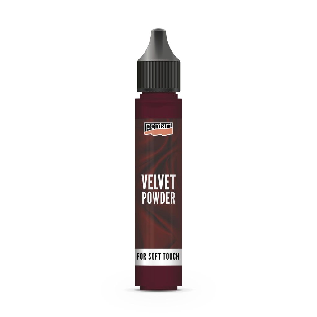 PENTART Samtpulver, 6 g, Granatrot Produktbild 