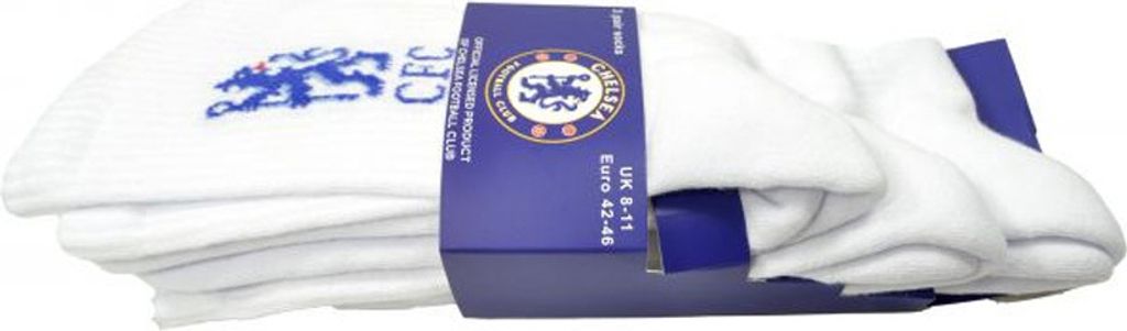 Chelsea FC - Športové ponožky pre mužov/dámy unisex(3-pack) Obrázok produktu 