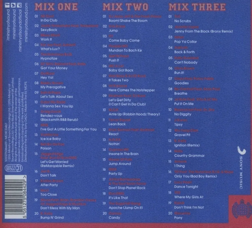 CD audio Throwback Party Jamz compilation remastérisée haute fidélité