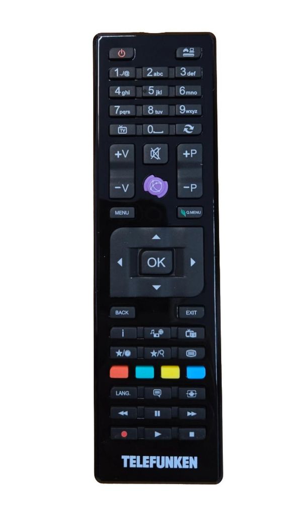 Telefunken 23255985,RC4875 Diaľkové ovládanie pre LCD-TV Obrázok produktu 