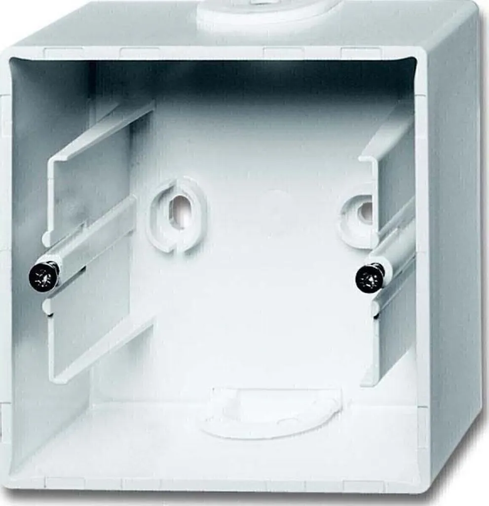 Busch-Jaeger future linear Boîtier AP 1 poste blanc brillant 1701-182