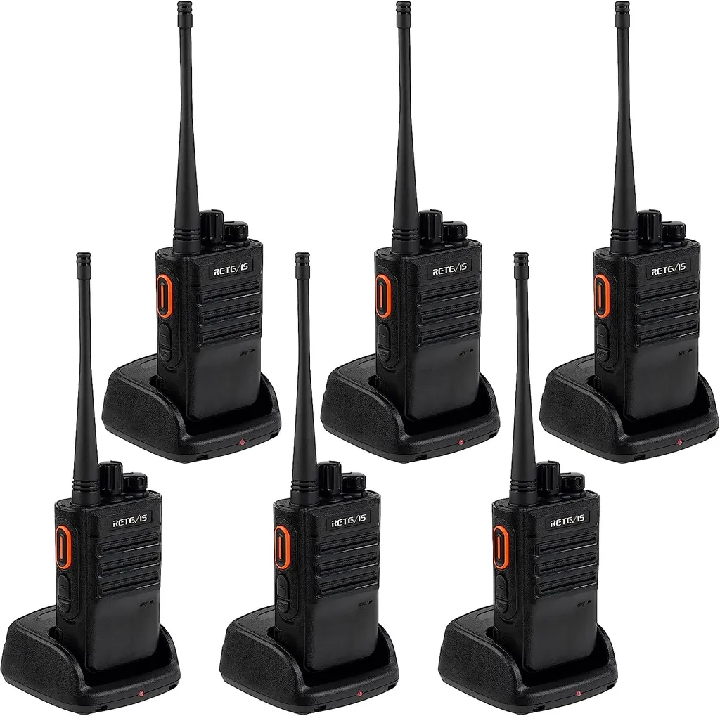 Talkie Walkie Hôtel Restaurant Retevis RB646 Équipe Service Étanche 6x