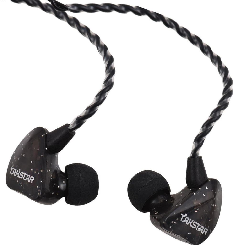 Takstar TS-2300 Black In-Ear Monitor Earphones Black Zdjęcie produktu 