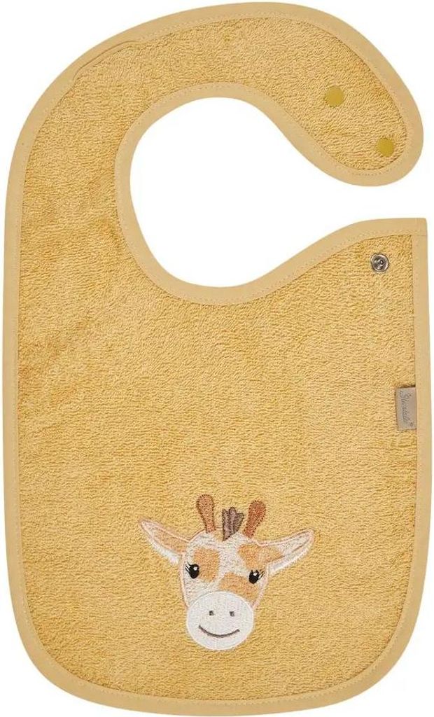 Sterntaler GmbH Sterntaler Lätzch.Druckknopf GIRAFFE Kaya ocker 2