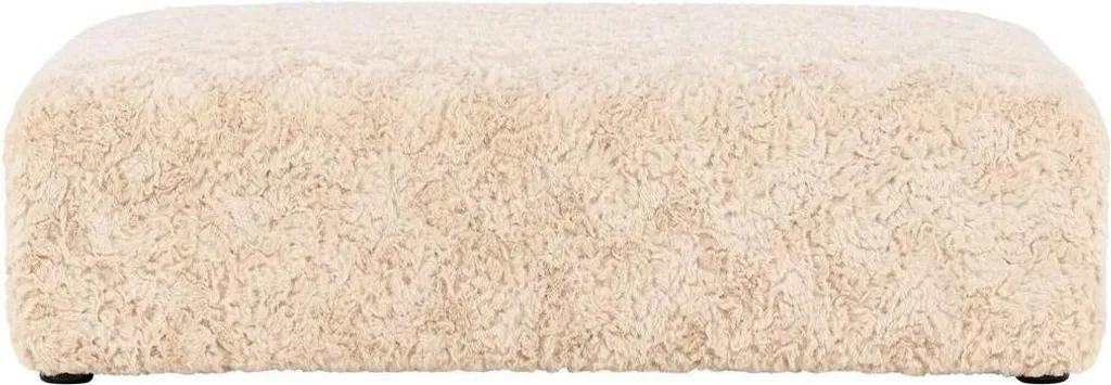 Vind Tabouret de jardin Frankie Beige - Siège d'appoint extérieur chic