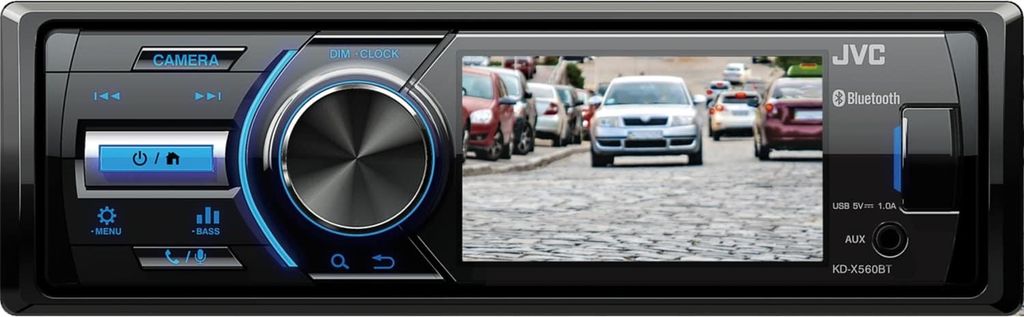 JVC KD-X560BT Black 180 W Bluetooth Image du produit 