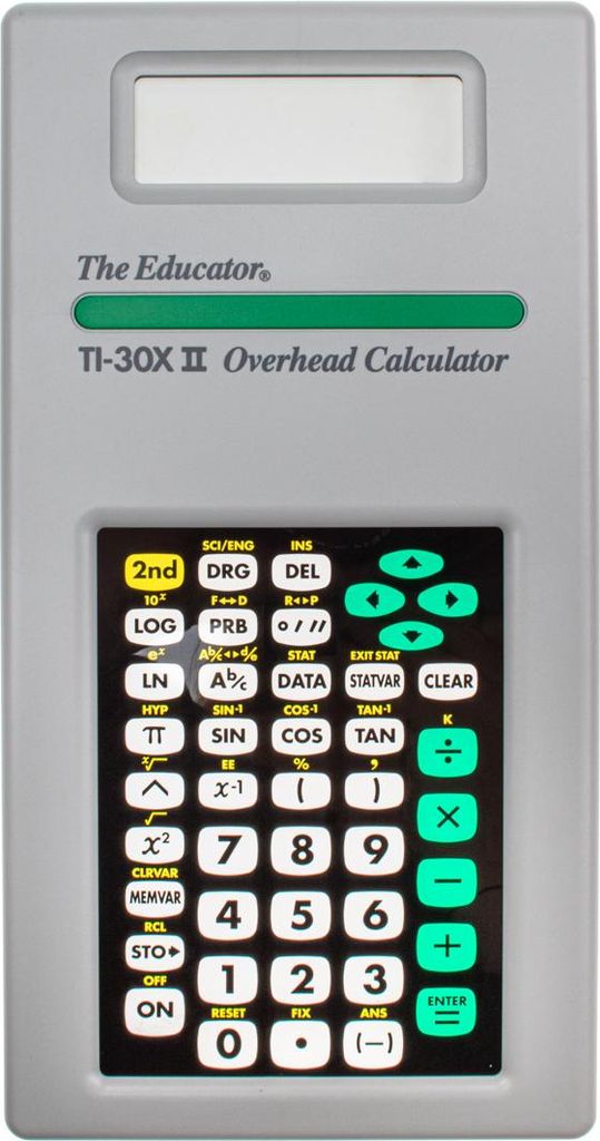 TI-OHD 30 X II Overheadversion des TI-30 X II B/S von Texas Instruments