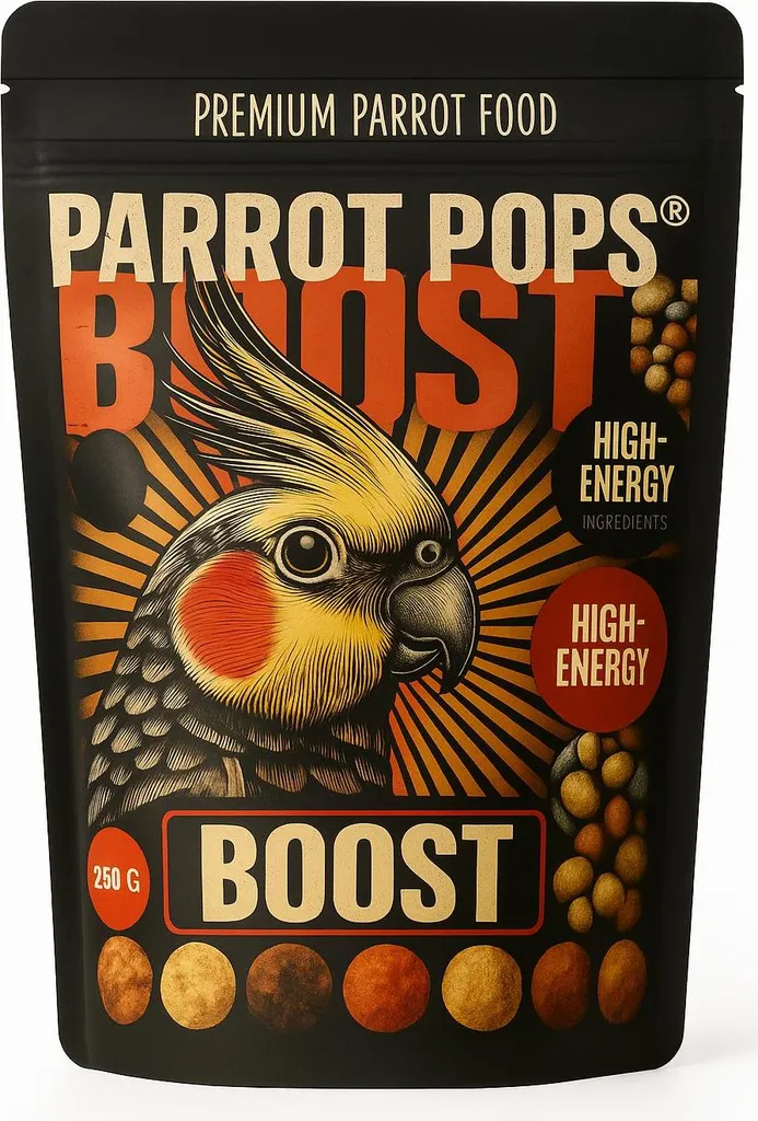 Parrot Pops Boost Hi Energy Small 250G - Mangime Energetico Premium