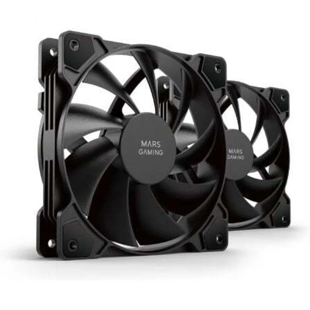 Mars Gaming MF-PROX2 Kit 2 Ventole 120mm - Raffreddamento PC Silenzioso