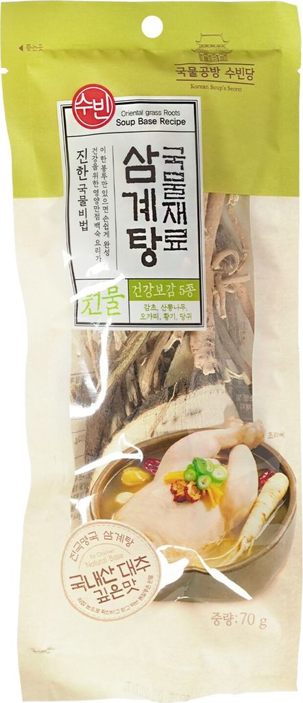 Subin Kräuter Mix für koreanische Hühnersuppe 70g Produktbild 
