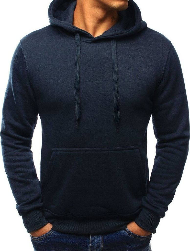 Dstreet Mens Kapuzenpullover Fridolin dunkelblau m