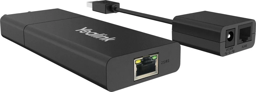 Yealink USB2CAT5E-EXT Extension USB RJ45 contre les Pertes de Signal