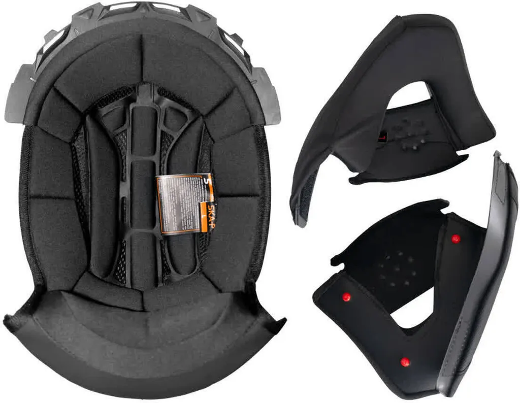 Casque jet 1MH JEDI SKA-P intérieur noir intégral amovible taille S