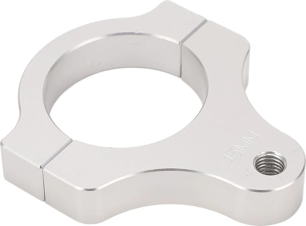 Morsetto Manubrio 45mm Antivibrazioni - Supporto Telaio in Lega Leggera