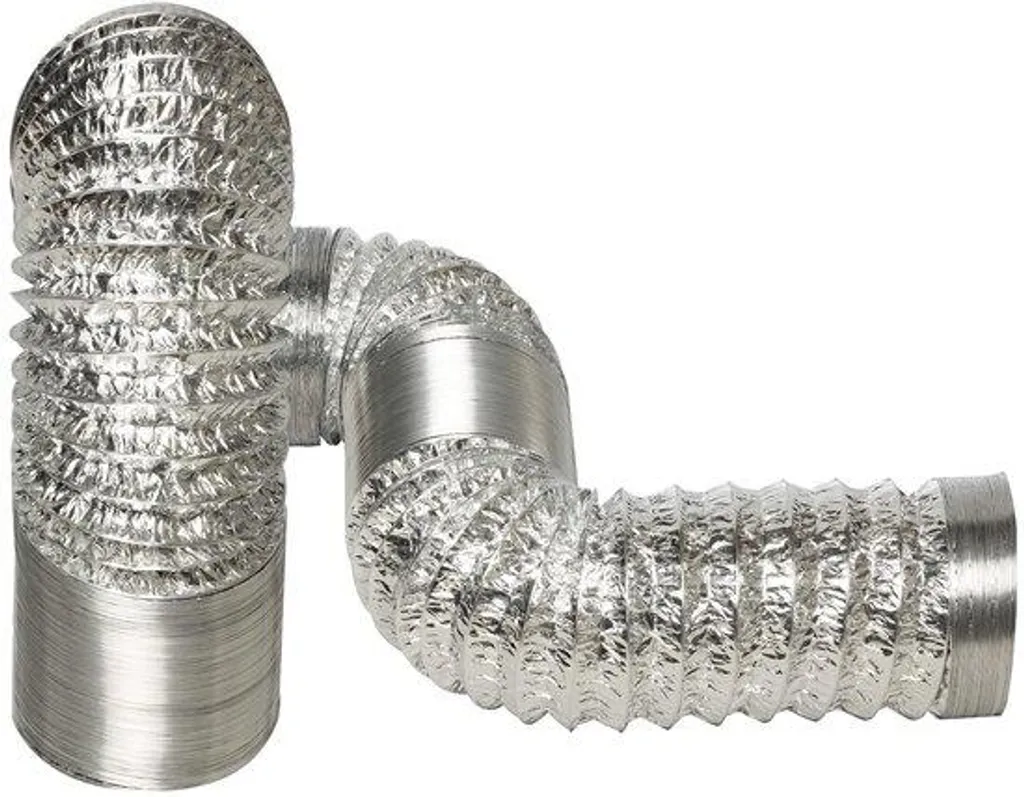 Tuyau Alu Souple Ø100mm 3m pour Hotte et VMC - Installation Facile