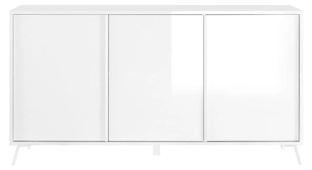 Buffet de Salle à Manger 3 Portes City L156 cm - Rangement Vaisselle