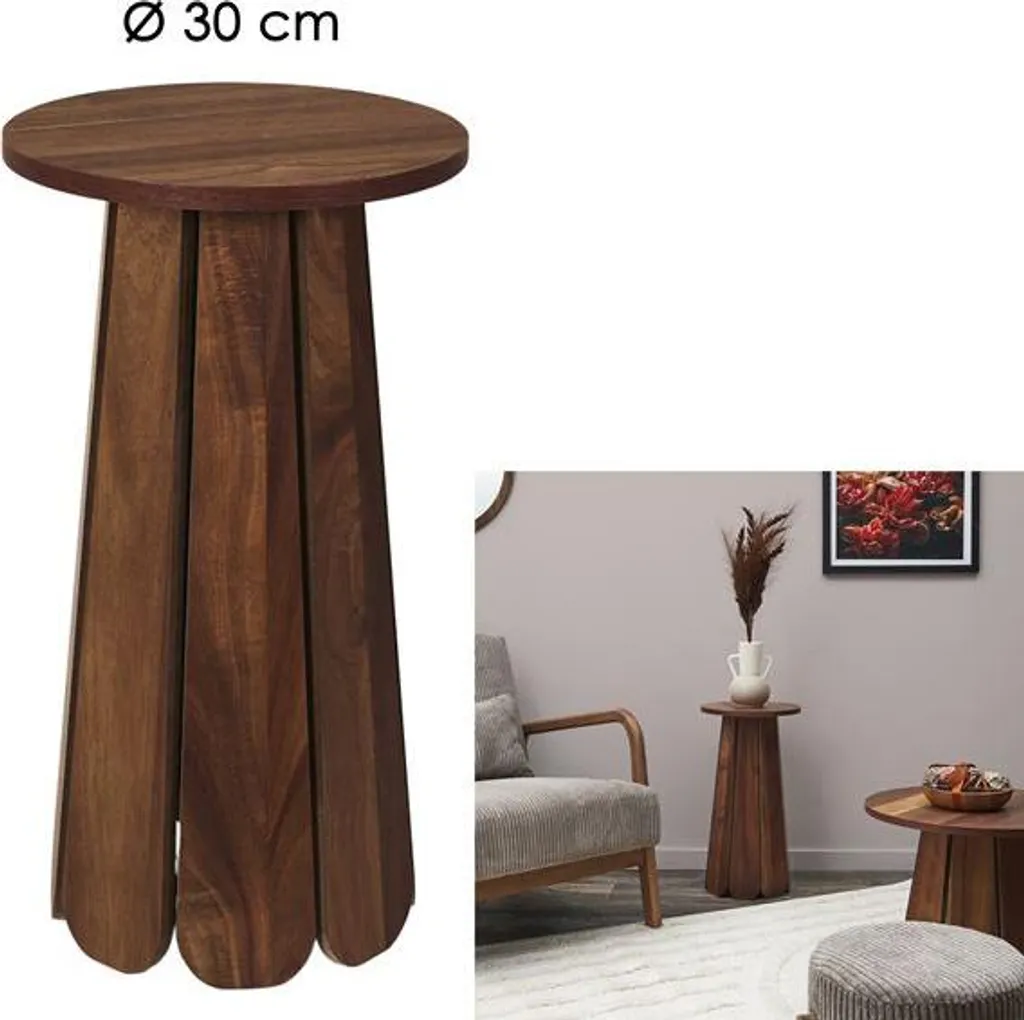 Table d'Appoint Compacte Will M1 Design Industriel en Acier Noir - 4