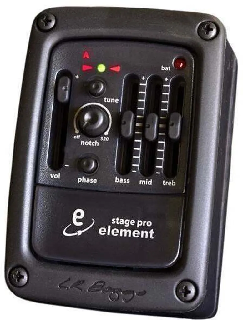 Capteur pour guitare acoustique avec préampli L.R. Baggs Stage Pro