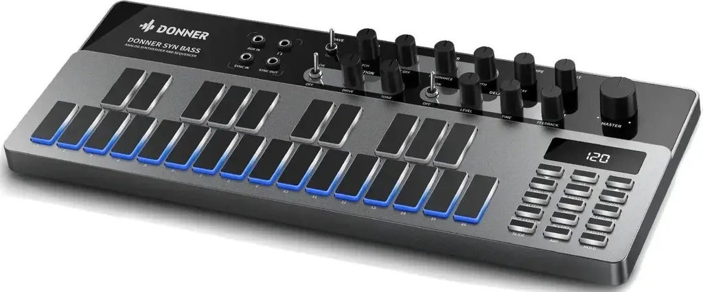 Synthétiseur de Basse Donner B1 : Expérience Analogique et Moderne