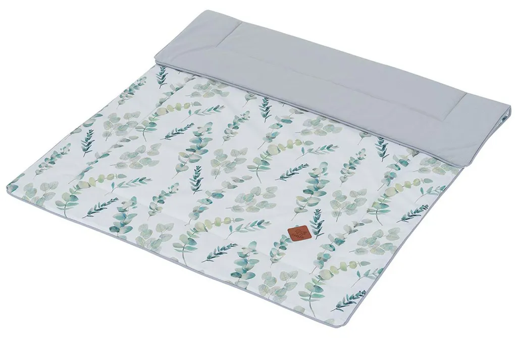 Couverture eucalyptus Sevira Kids gris 70x100 cm plaid bébé doux