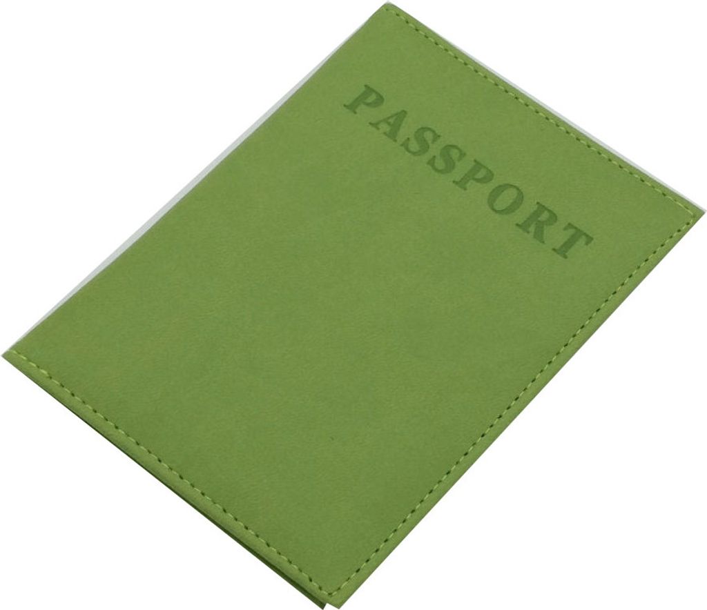 Reisepasshülle für Ihren Reisepass, grün, für Männer und Frauen geeignet
