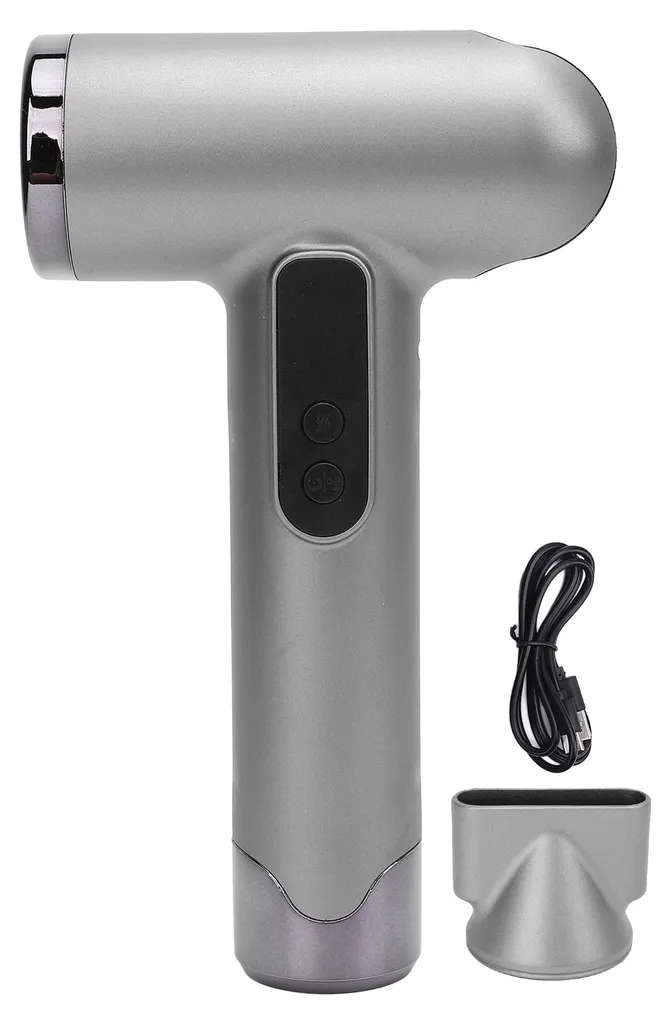 Sèche-cheveux sans fil haute vitesse 100 000 tr/min rechargeable USB 200W