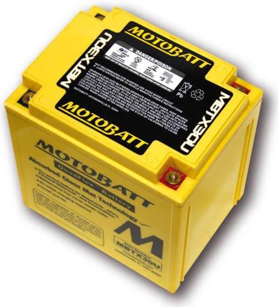 Baterie MOTOBATT MBTX30U Obrázek produktu 