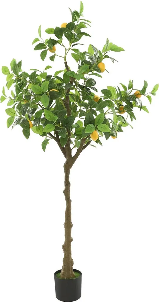 Citronnier artificiel pour mariage et exposition - Arbre déco vert en pot