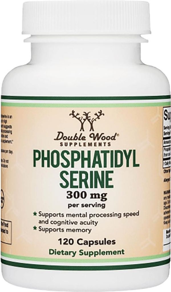 Double Wood Supplements | Phosphatidyl Serine 300 mg Produktbild 