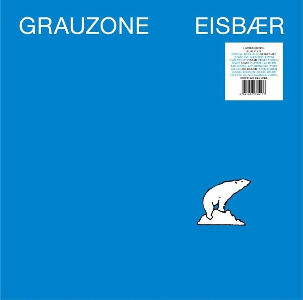Grauzone: Grauzone: Eisbaer (Reissue) (Limited Edition) (Blue Vinyl) - - (Maxi-Single 12" / PopRock)
