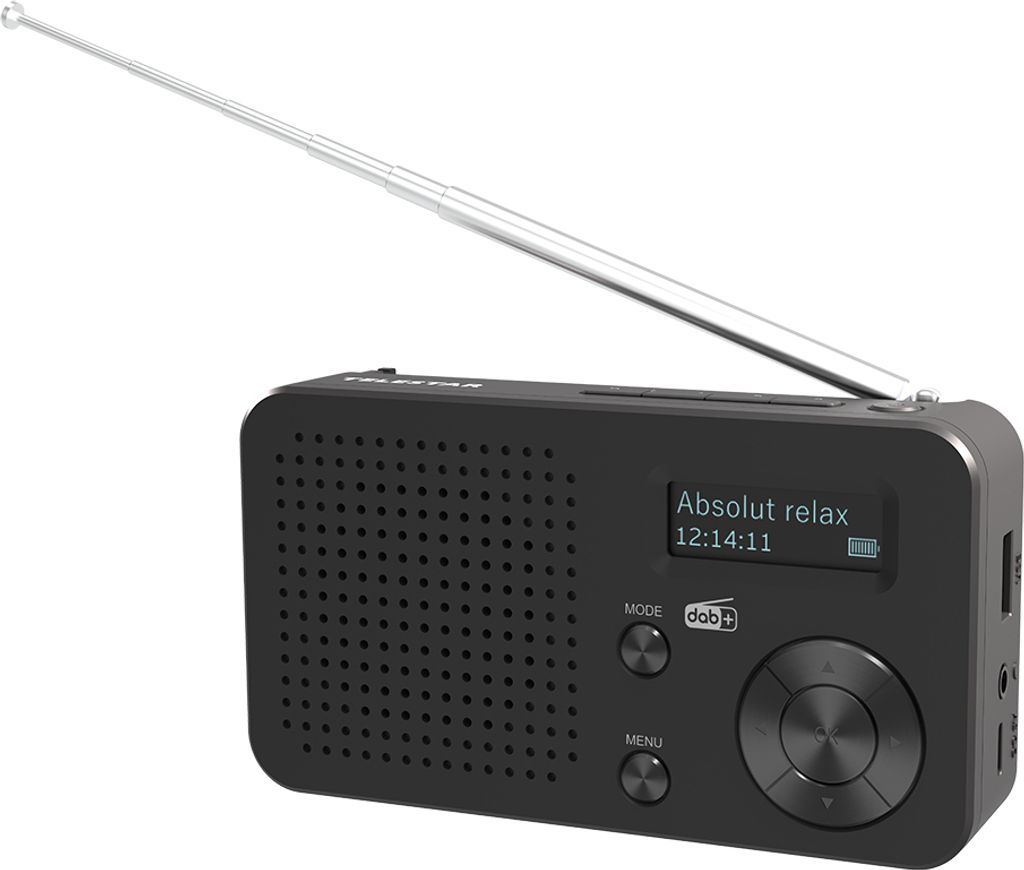 TELESTAR TOP 100 Portables DAB+ UKW Radio Digitalradio Produktbild 