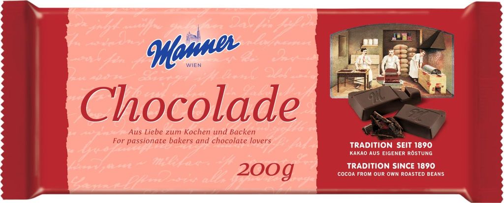 Manner Chocolade 200g Produktbild 