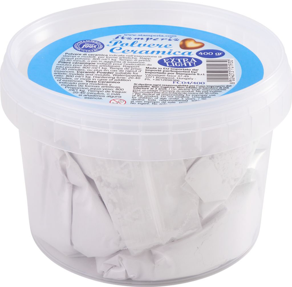 Stamperia "Ceramic Powder - Stone effect", 400 g
