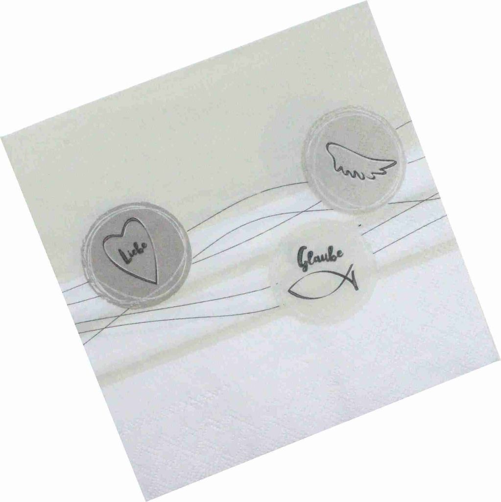 Kommunion - Servietten Lunch – Napkin Lunch – Format: 33 x 33 cm –