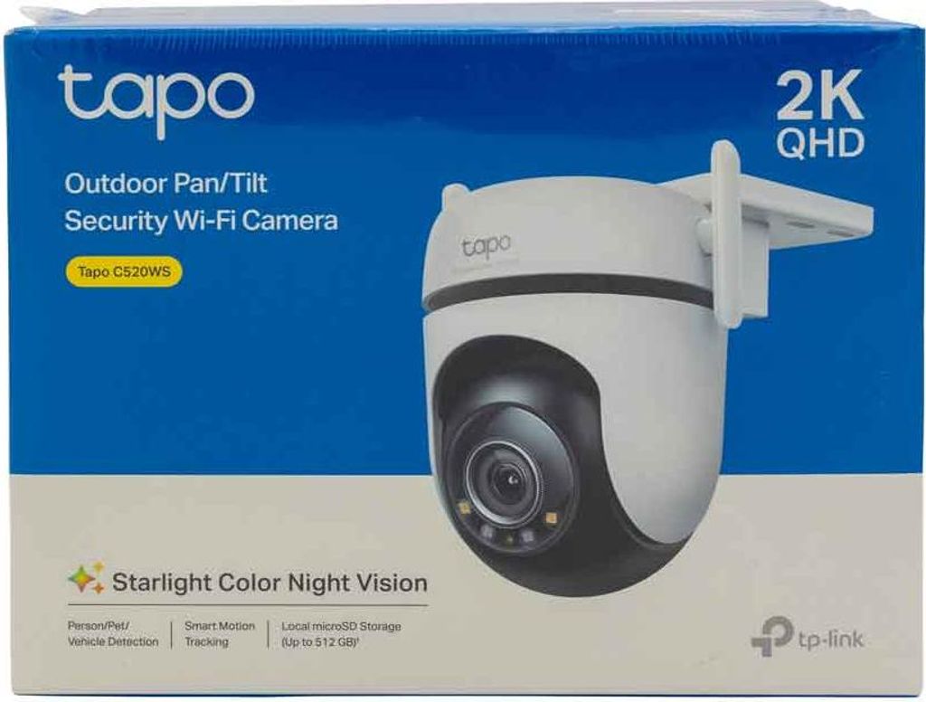 TP-Link Tapo Outdoor Pan/Tilt Security Wi-Fi Camera Produktbild 