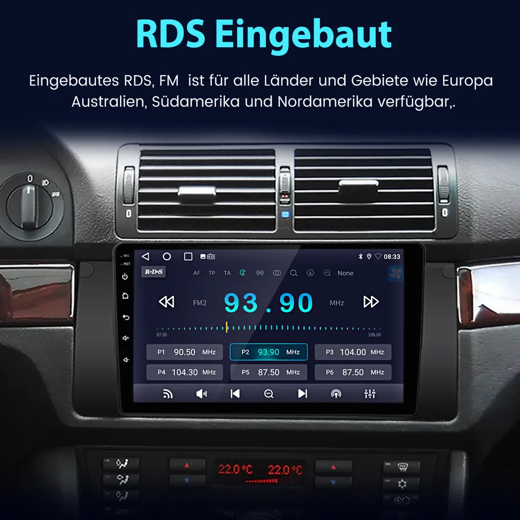 Prezzo Shock: Autoradio Android 13 BMW E39 9" CarPlay 2+32G - 9