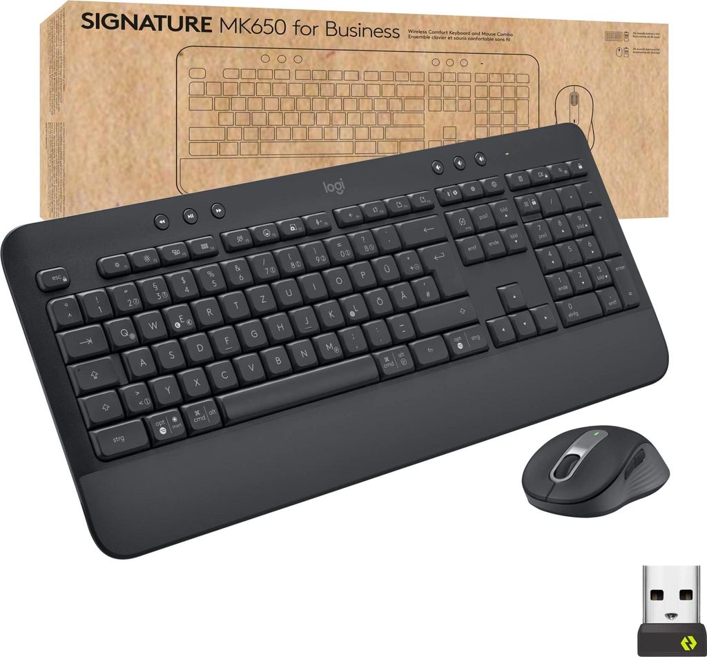 Logitech 920-010994, Kabellos, Bluetooth, Membran Key Produktbild 