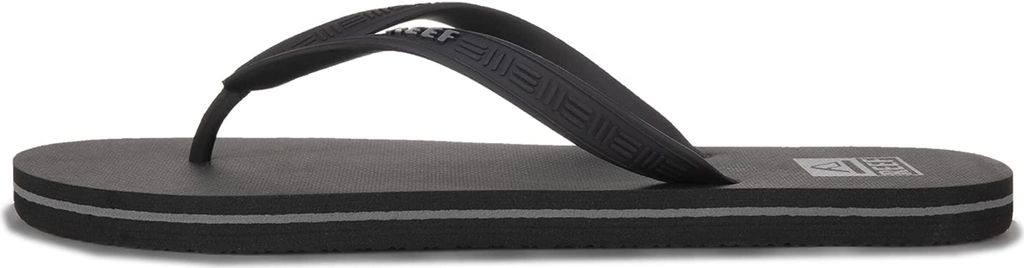 Reef Herren Seaside Zehentrenner Sandale Black, Grösse 37.5 EU