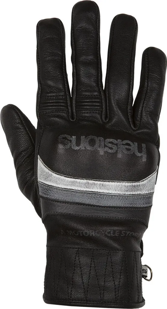 Gants Helston Bora Winter étanches et chauds cuir noir gris taille 13