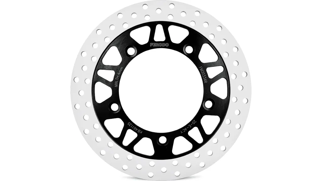 Disque de frein FERODO FMD0334R pour éliminer vibrations et voilage moto
