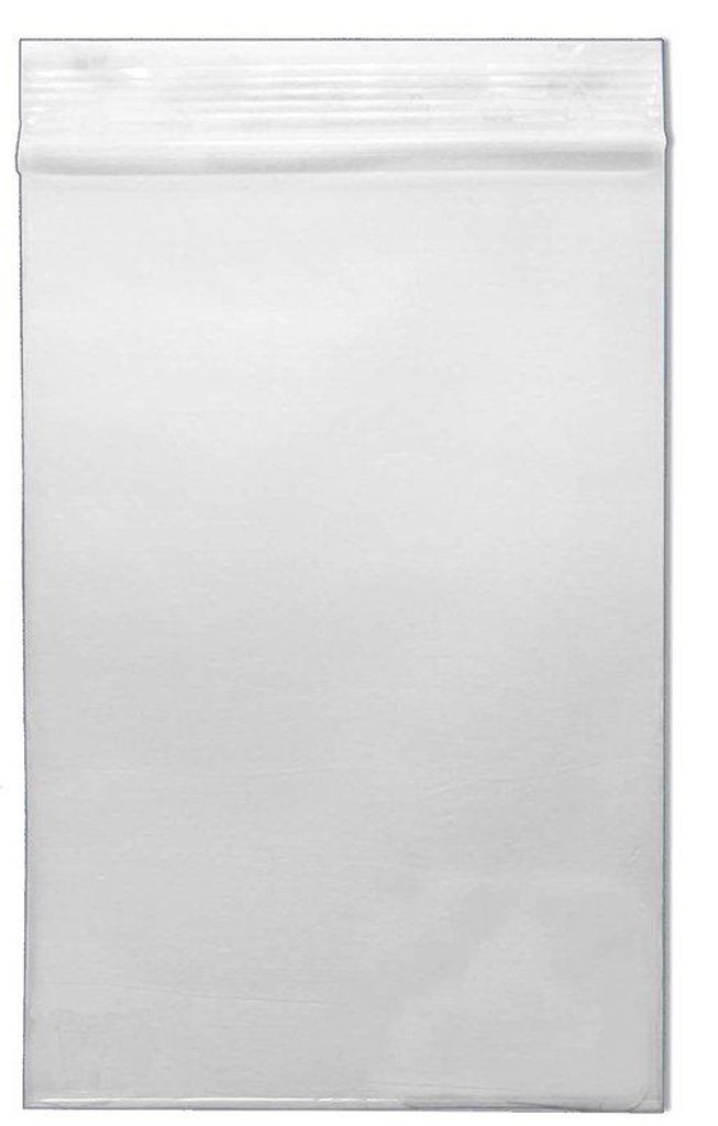 Ziplock-Beutel 50 μm, 50 x 70 mm, Verschlussbeutel, Verpackungsbeutel, Plastikbeutel, transparent, 100 Stück, lebensmittelecht