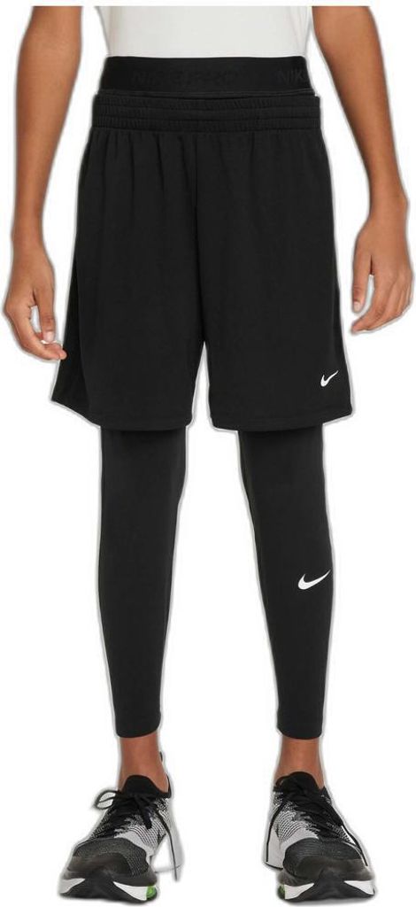Nike B PRO DRI-FIT TIGHT 24 SCHWARZ L