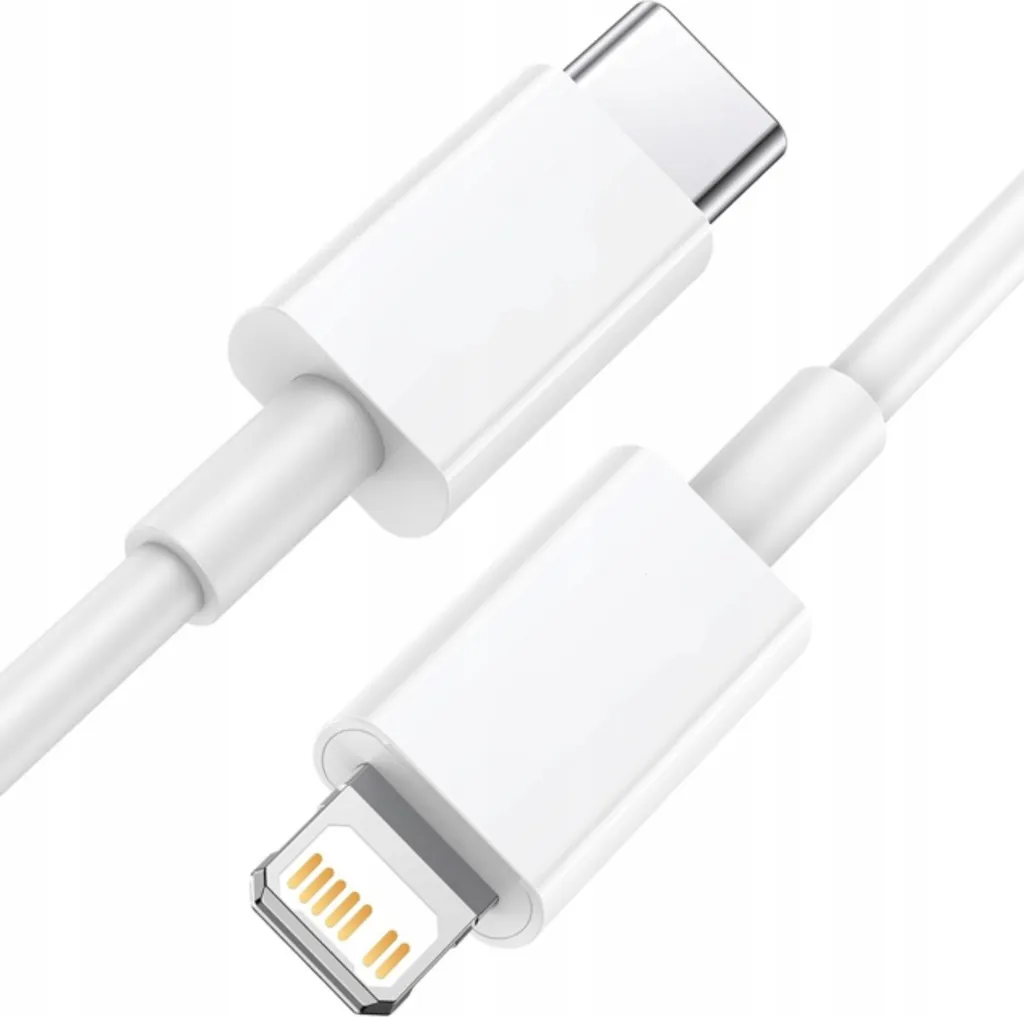 Cavo Lightning per iPhone USB-C Bianco - Design Elegante e Robusto