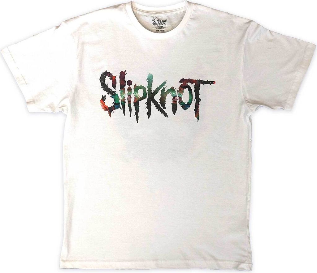 Slipknot - "Adderall Faceback" T-Shirt für Herren/Damen Uni RO5576 (XL) (Weiß)