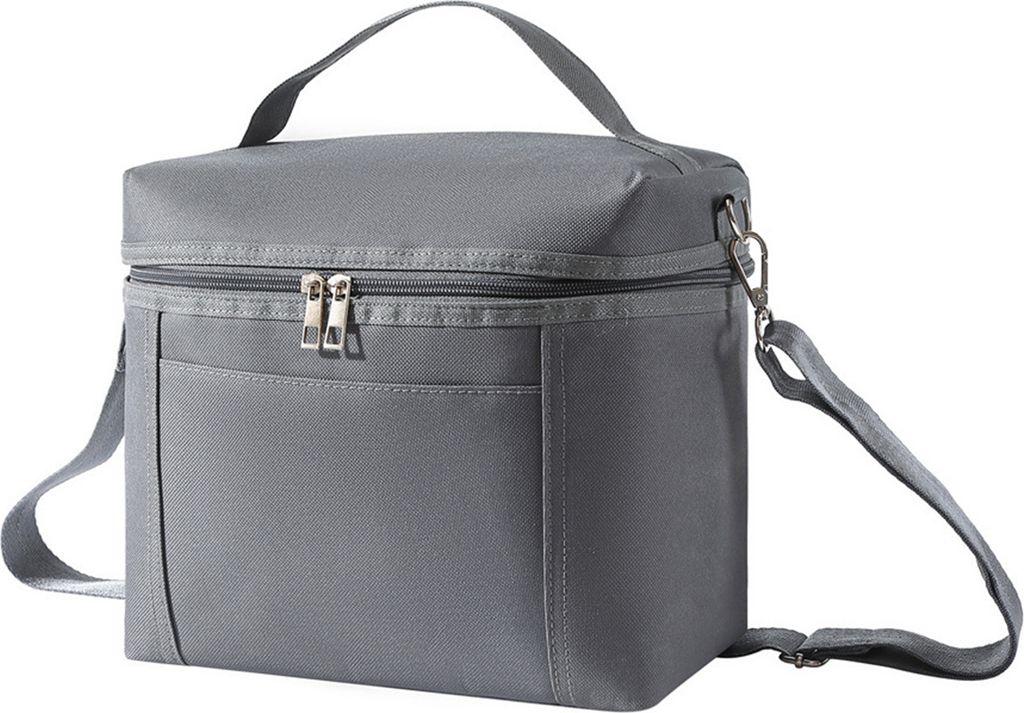 Isolierte Lunchtasche für Erwachsene, leichte, wasserdichte Lunchbox aus Nylon mit abnehmbarem, verstellbarem Riemen, wiederverwendbare Thermo-Ben...