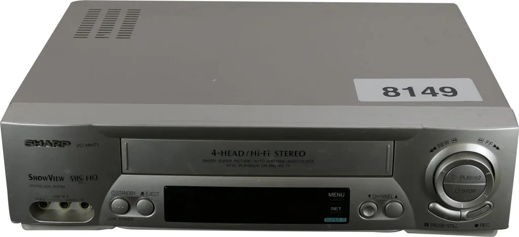 Magnétoscope VHS Sharp VC-MH71GM(S) pour Revoir vos Cassettes Souvenirs
