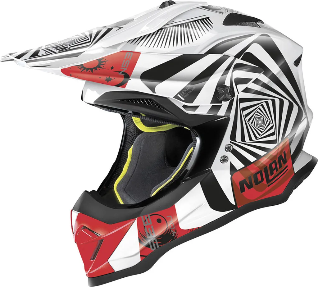Casque Nolan N53 Riddler Cross avec Système de Ventilation AirBooster
